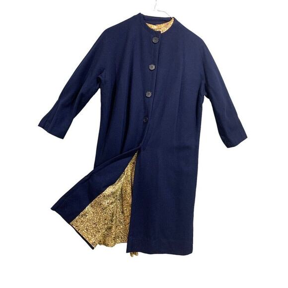 DeTrano Original by Georgette Women's Vintage 1960s Shift Dress and Overcoat Jac
